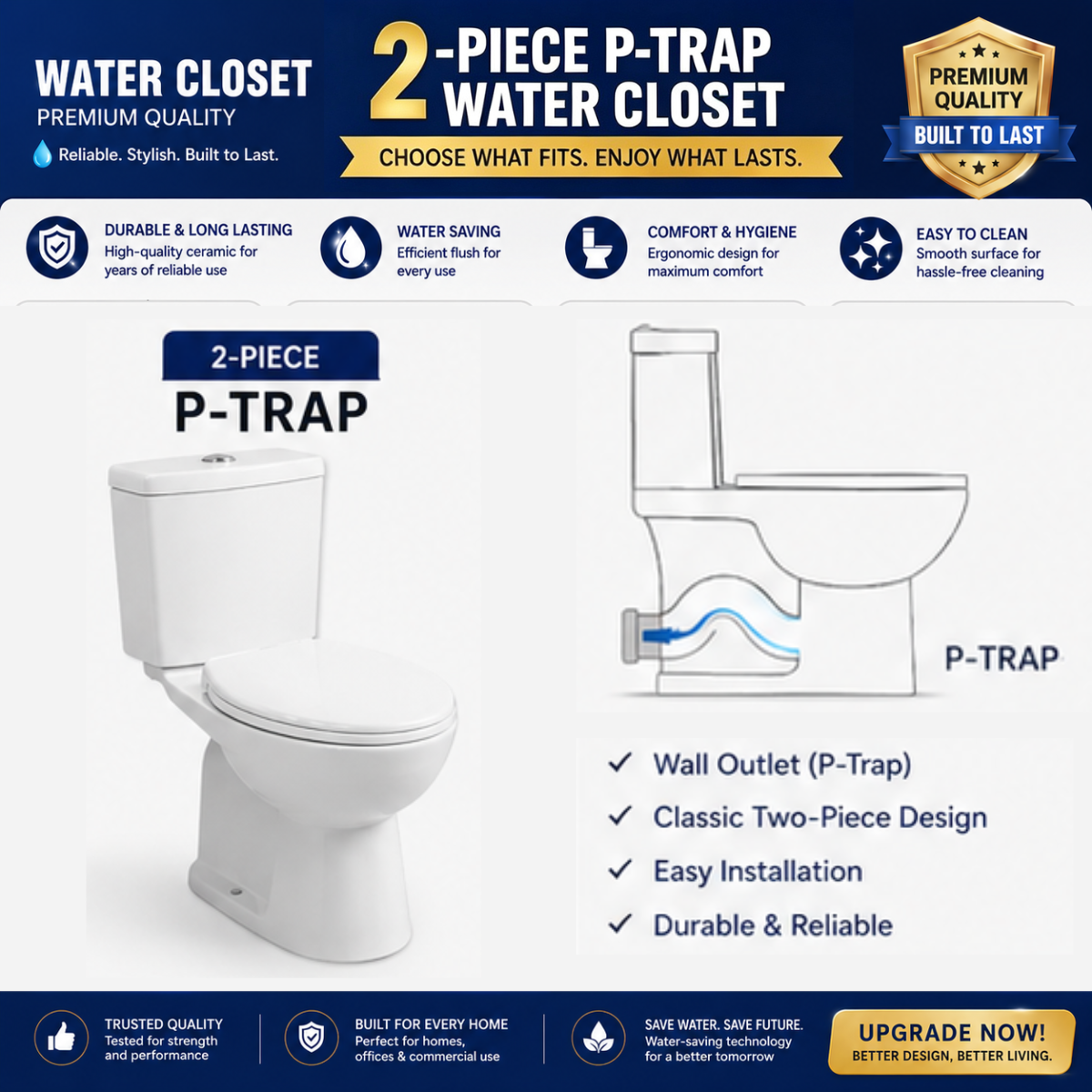 P-Trap 2 Piece