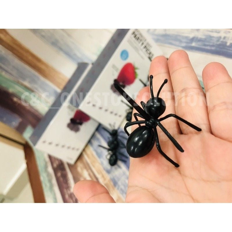 C&C 1pcs Ant Fruit Fork Children Snack Cake Dessert Food Fruit Pick Toothpick Lunches Decor Serving Fork