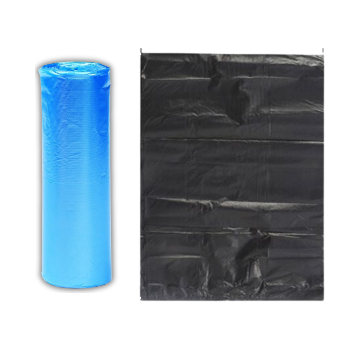 1 ROLL 19 PCS RUBBISH BAGS TRASH BAGS GARBAGE BAG Baby Portable Disposable Dispenser Bags Refill Garbage 45CM X 50 CM