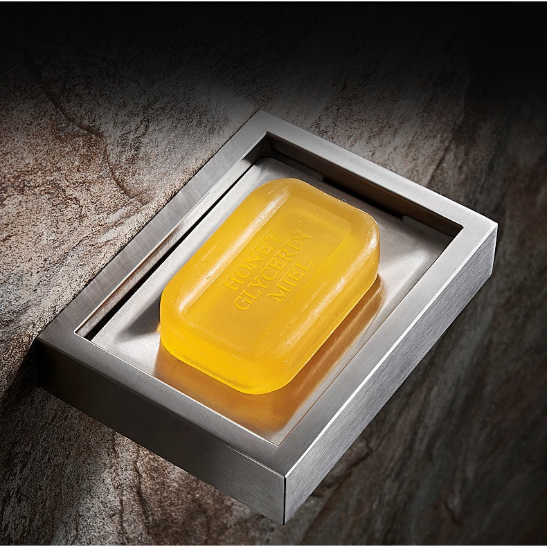C&C Premium Bathroom Soap Dish Box Detachable Soap Dish Wall Mounted Soap Holder Drain Soap Drain Soap Dish Drying Soap