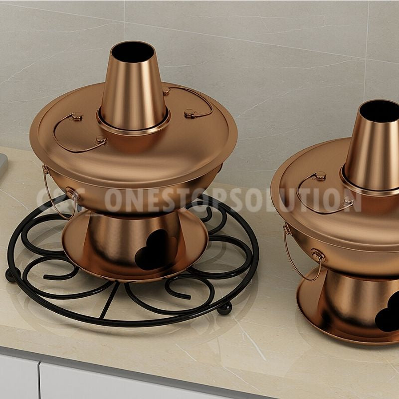C&C Trivet Rack Heat Insulation Rack Multipurpose Hot Rack For Kitchen Potholders Round Trivet Rak Pengukus Bulat