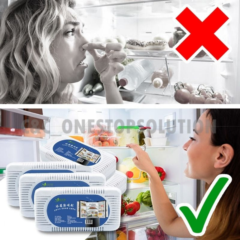 C&C Refrigerator Deodorate Deodor Fridge deodorizer Deodorant box Bamboo Charcoal Remove Odor Absorber