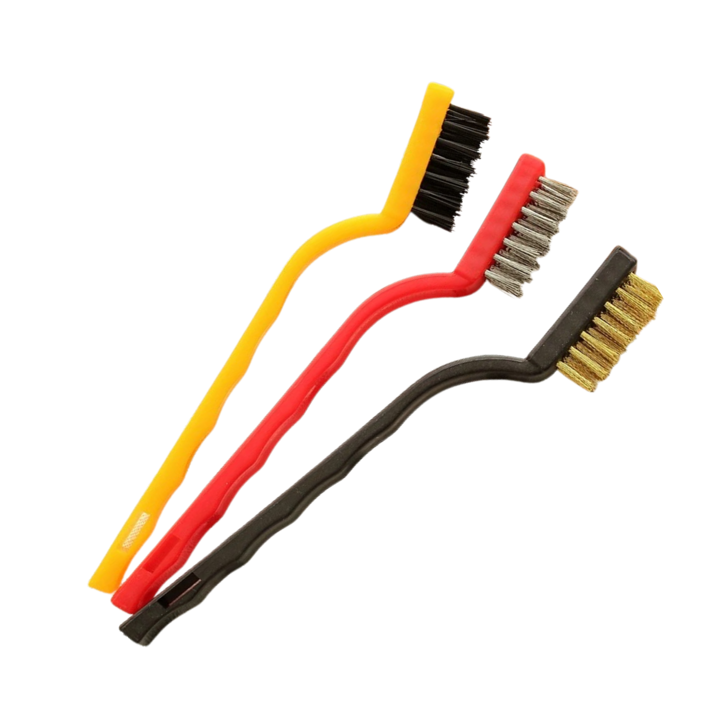 3Pcs/set Gas Stove Brushes Multi-functional Kitchen Tool Metal Fiber Brushes Iron Brush Cleaning Wire Brush Copper Brush