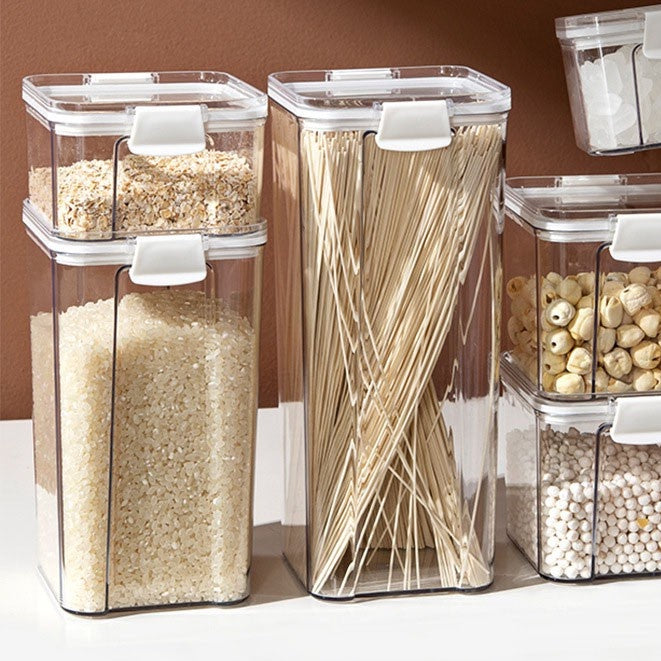 3Colors C&C Bekas Rempah Spice Box Sealed Container Refrigerator Fridge Kitchen Storage Box Bekas Kedap Udara