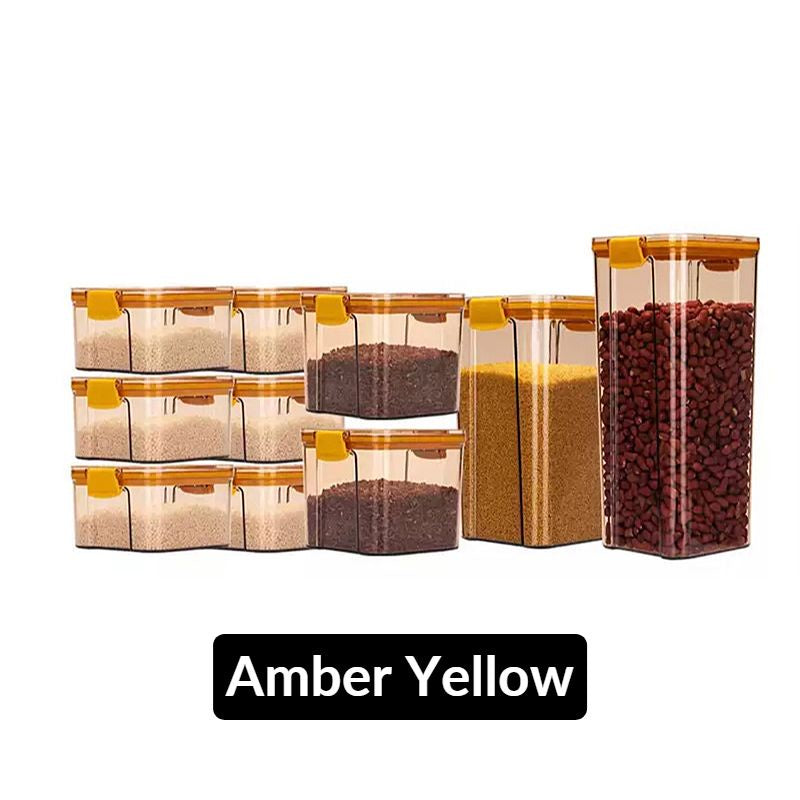 3Colors C&C Bekas Rempah Spice Box Sealed Container Refrigerator Fridge Kitchen Storage Box Bekas Kedap Udara