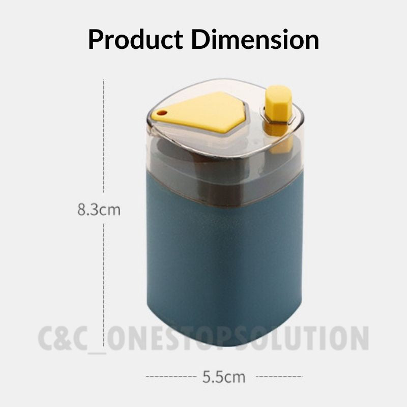 C&C Automatic Toothpick Storage Box Tooth Pick Holder Dispenser Kitchen Restaurant Clean Anti Dust Gorik Gigi