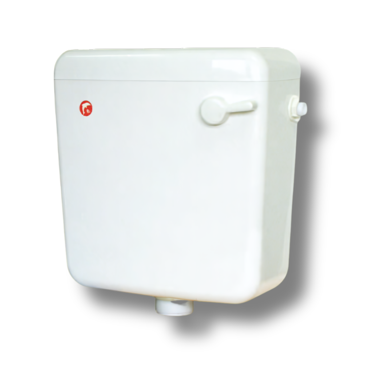 Toilet Water Tank Front Level Handle - White