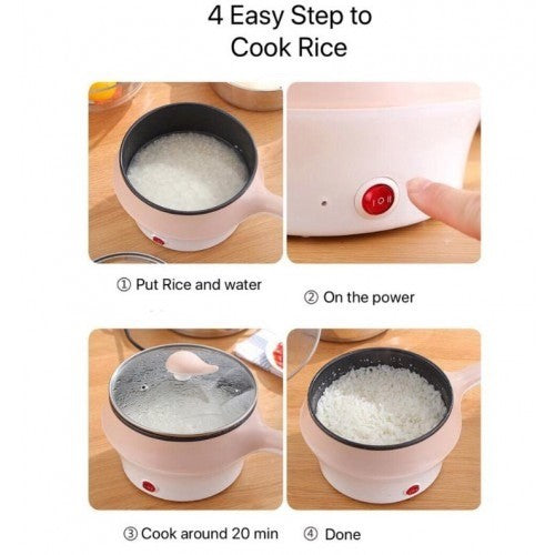 Electric Non-Stick Magic Multi-cooker Frying Pan Grill Hot Pot