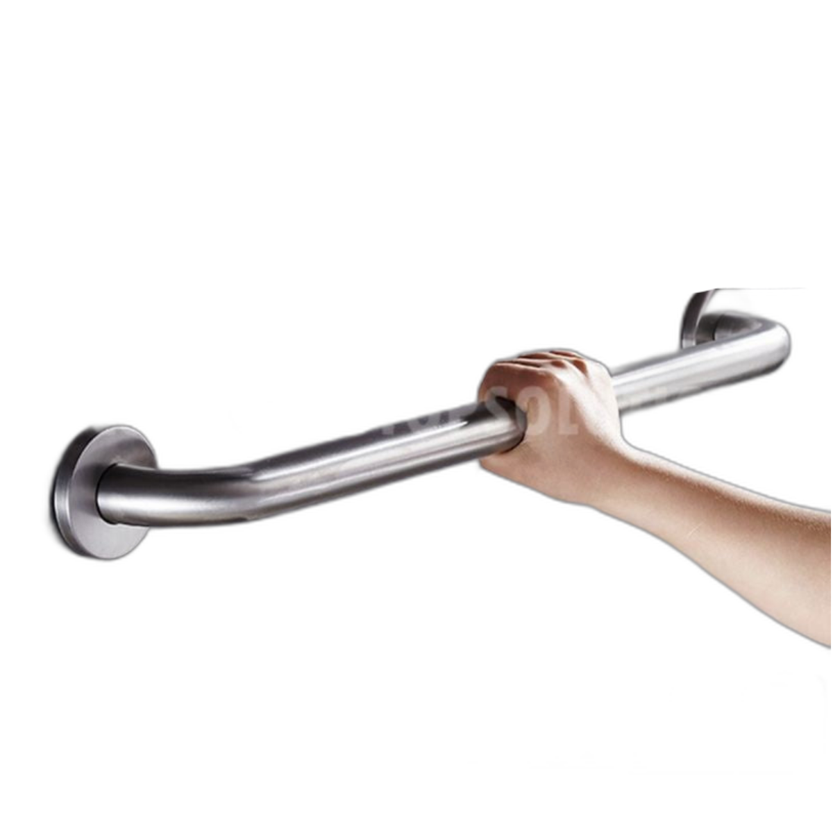 C&C 70 CM Stainless Steel Single Towel Bar Wall-Mounted Bathroom Holder With Fixing Screws Penyangkut Tuala