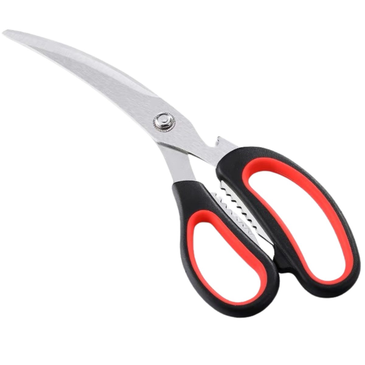 C&C BBQ Scissors Curve Shears Kitchen Scissors Multifunction Heavy Duty Scissors Gunting Dapur
