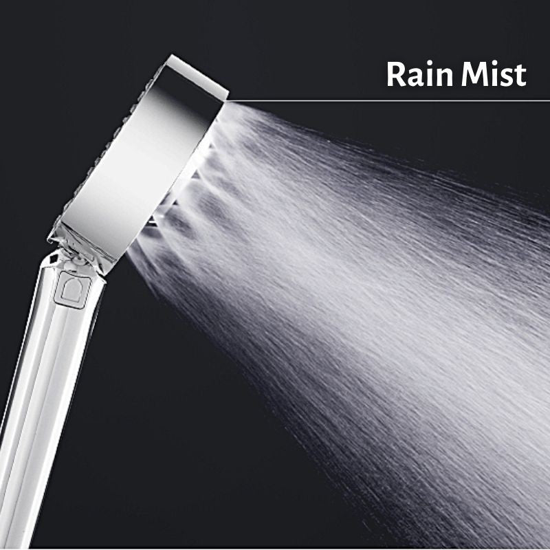 Double Side Shower Head High Pressure Shower Sprayer Aluminum Handheld Shower Water Saving Showerhead