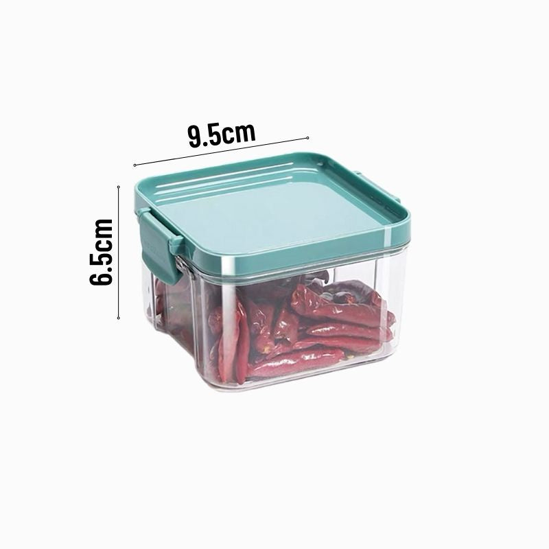 C&C Food Storage Box Snack Box Sealed Container Refrigerator Fridge Kitchen Storage Box Bekas Kedap Udara
