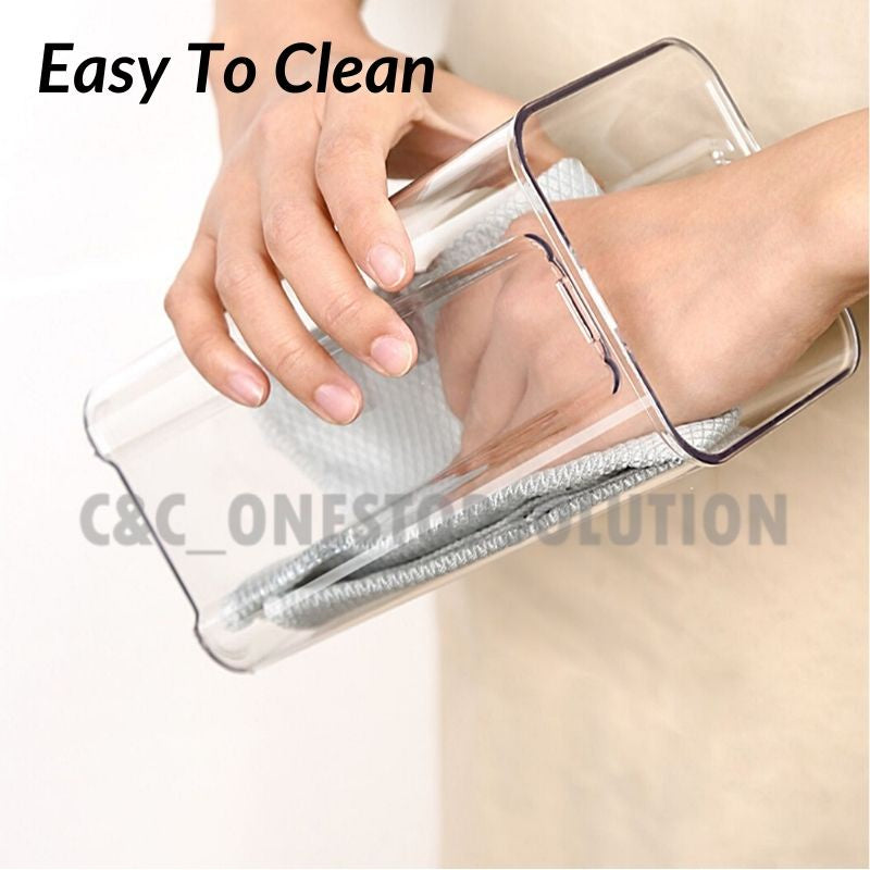 C&C Food Storage Box Snack Box Sealed Container Refrigerator Fridge Kitchen Storage Box Bekas Kedap Udara