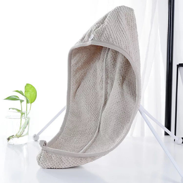 C&C Super Absorbent Shower Cap Quick Dry Towel Hair Dry Twist Hair Turban Towel Microfiber Hair Wrap Tuala Rambut