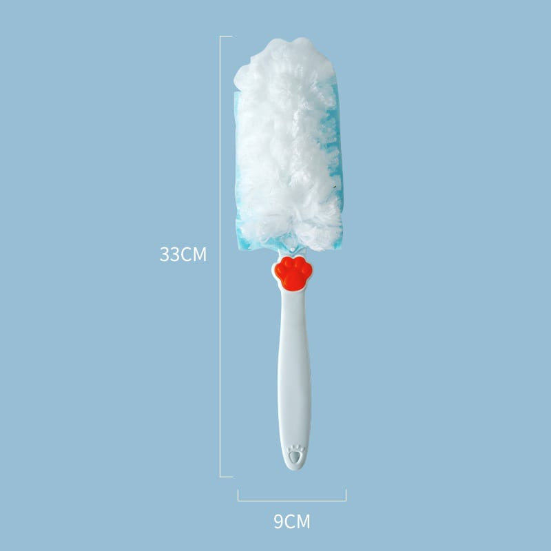Mini Duster Penyapu Habuk Disposable Electrostatic Absorbent Fiber Microfiber Dusting Brush Home Cleaning Bulu Ayam