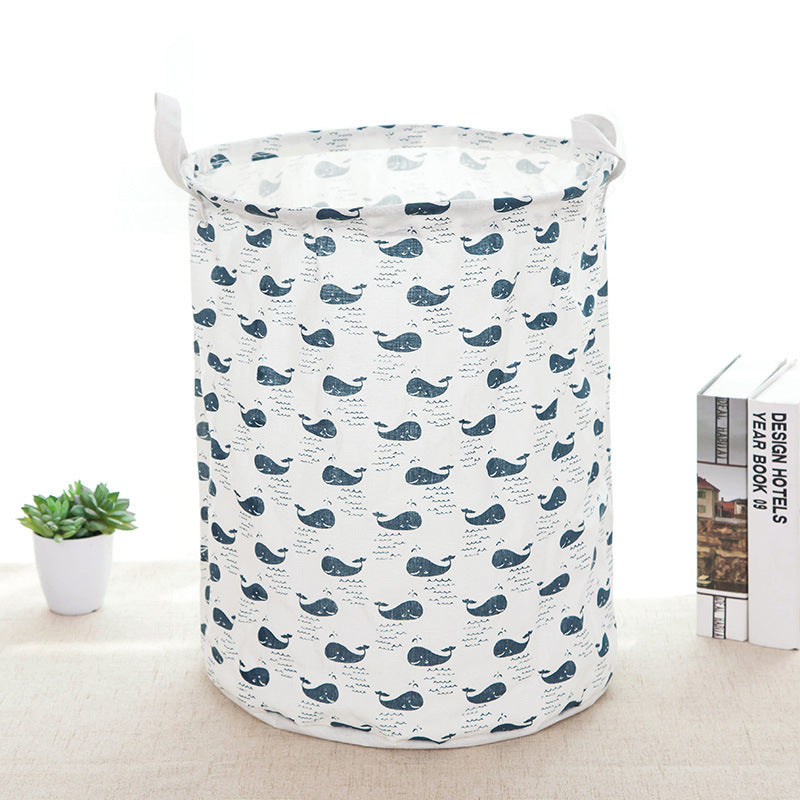 C&C Foldable Laundry Basket Laundry Dirty Cloth Storage Toy Organizer Bakul Simpan Baju Laundry