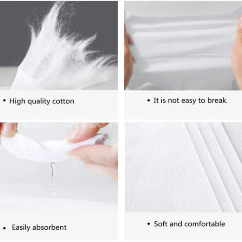 50 Sheets/Pack Lazy Rag Wet / Dry Cleaning Towel Disposable Kitchen Washing Cloth Dish Cleaner Kain Lap Basah