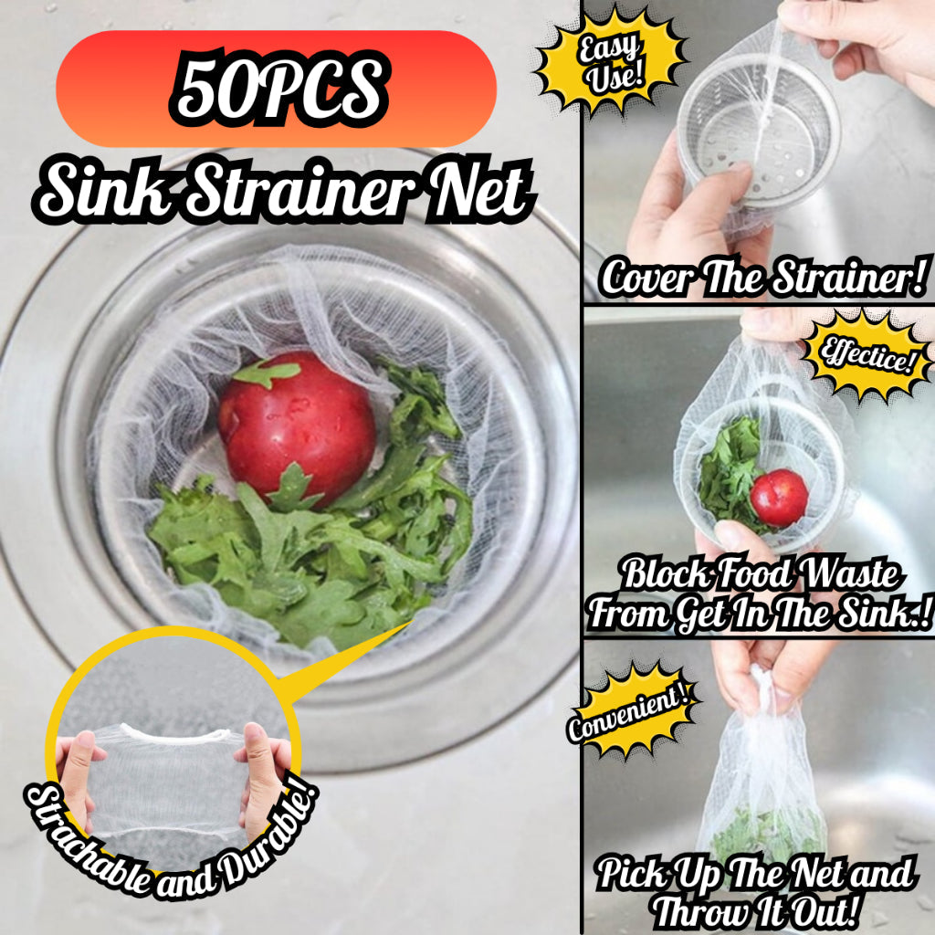 C&C Stainless Steel Sink Filter Sink Strainer Drainer Drain Filter Kitchen Strainer Bekas Penapis Air Sinki