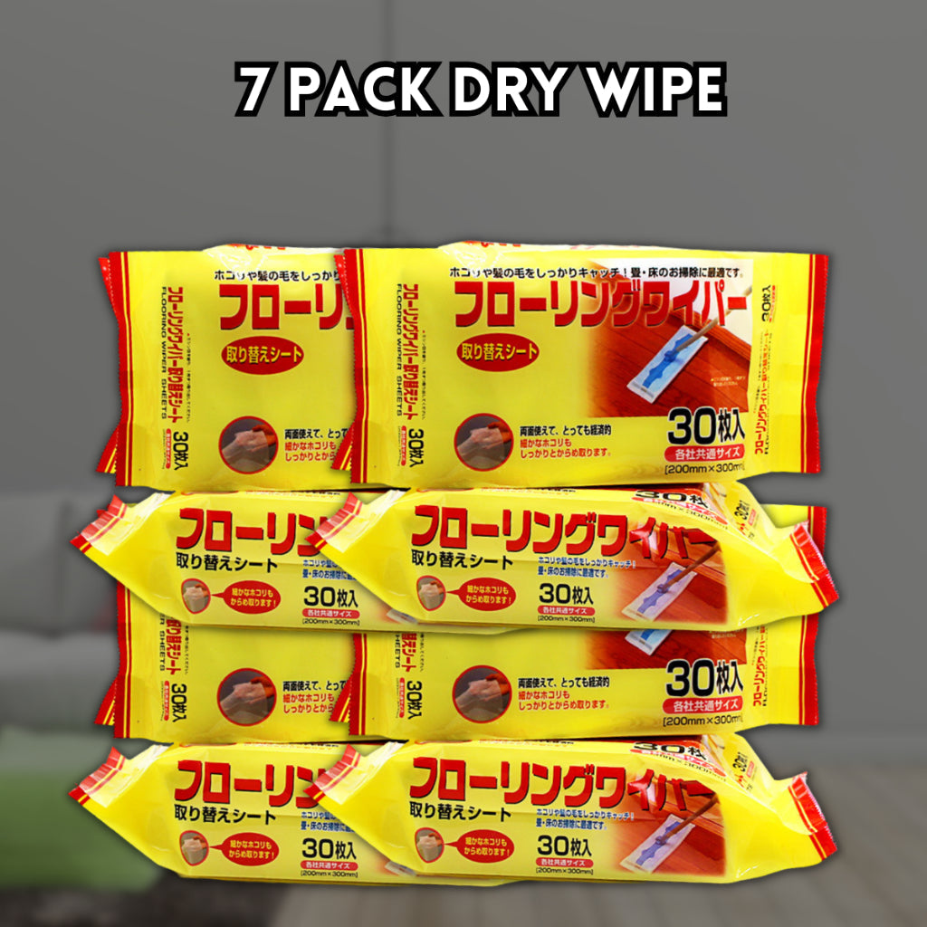Dry Floor Wipes Tisu lantai kering Electrostatic Dust Disposable Floor Cleaning Wiper Flat Mop Tissue Pakai Buang