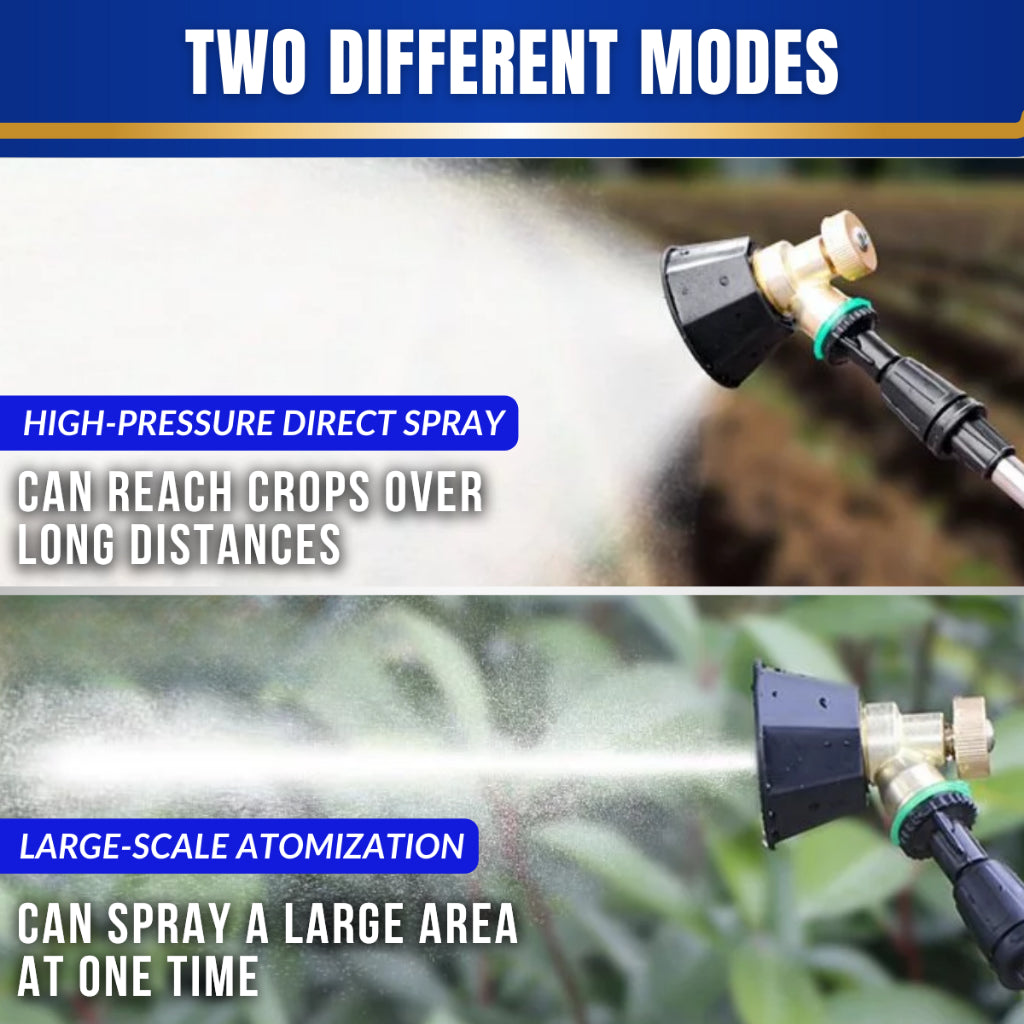 C&C High Pressure Cyclone Nozzle Agricultural Atomization Adjustable Garden Mist Spryer Muncung Tekanan Tinggi