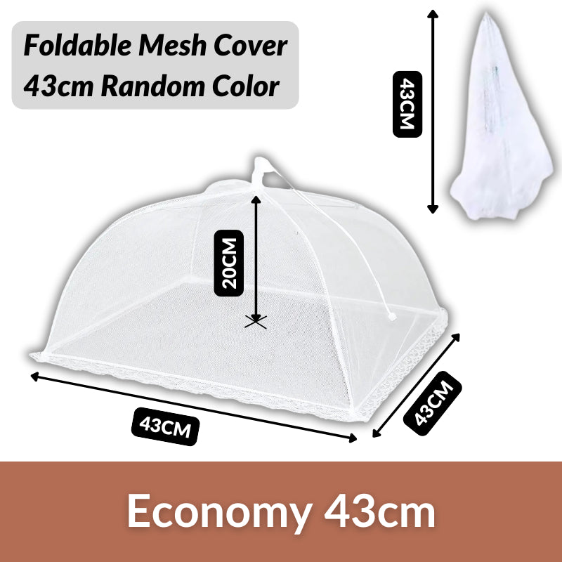 C&C Premium Foldable Food Cover Umbrella Design Mesh Tudung Saji Moden Table Dishes Cover