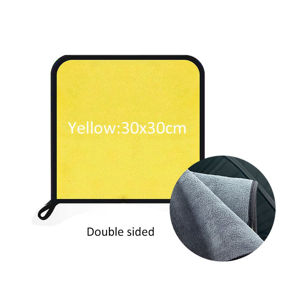C&C Microfiber Car Wash Towel Nano Ultra Fiber Cloth Towel Car Care Clean Cloth for Car Home Living Tuala Kain Kereta
