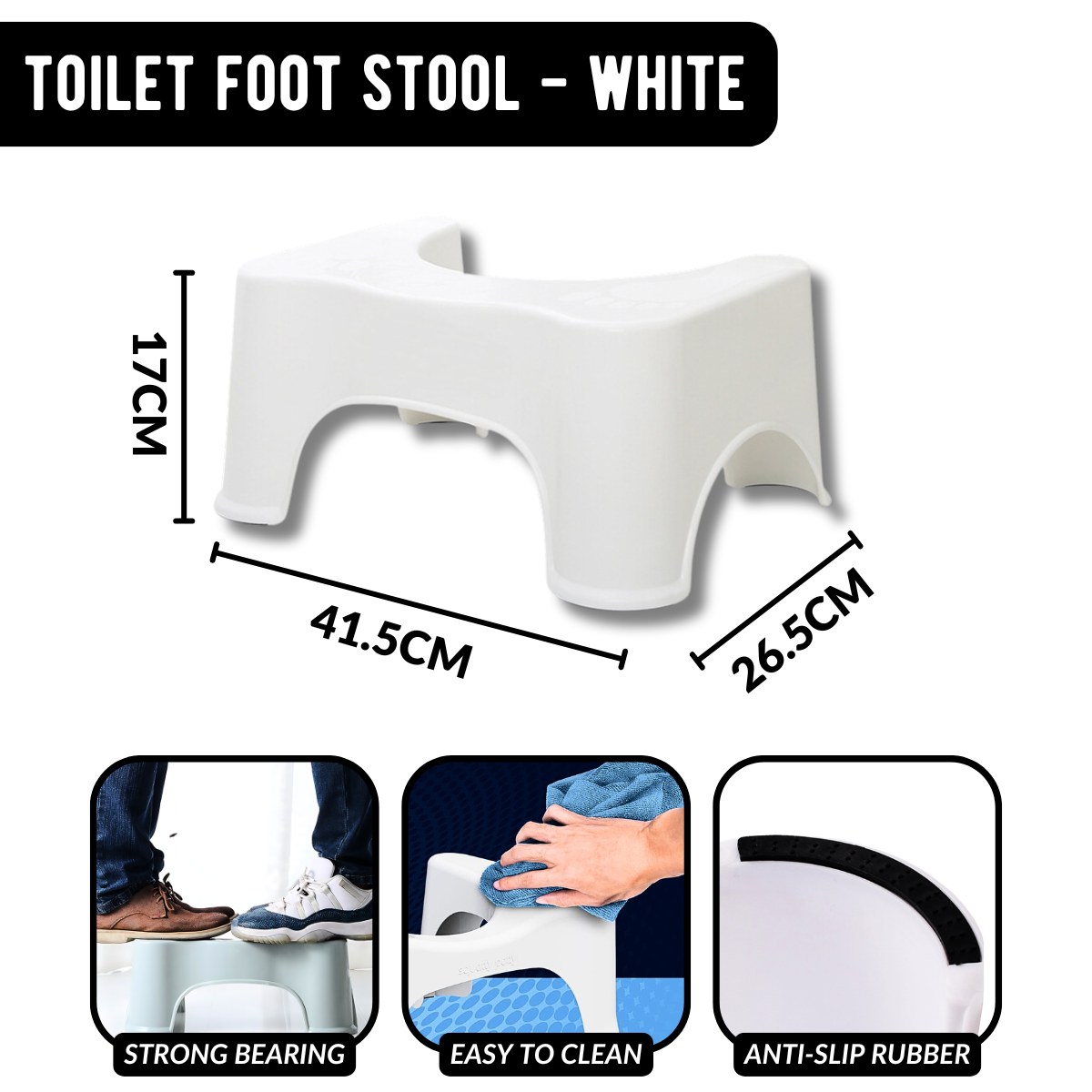 Stool Standard - White